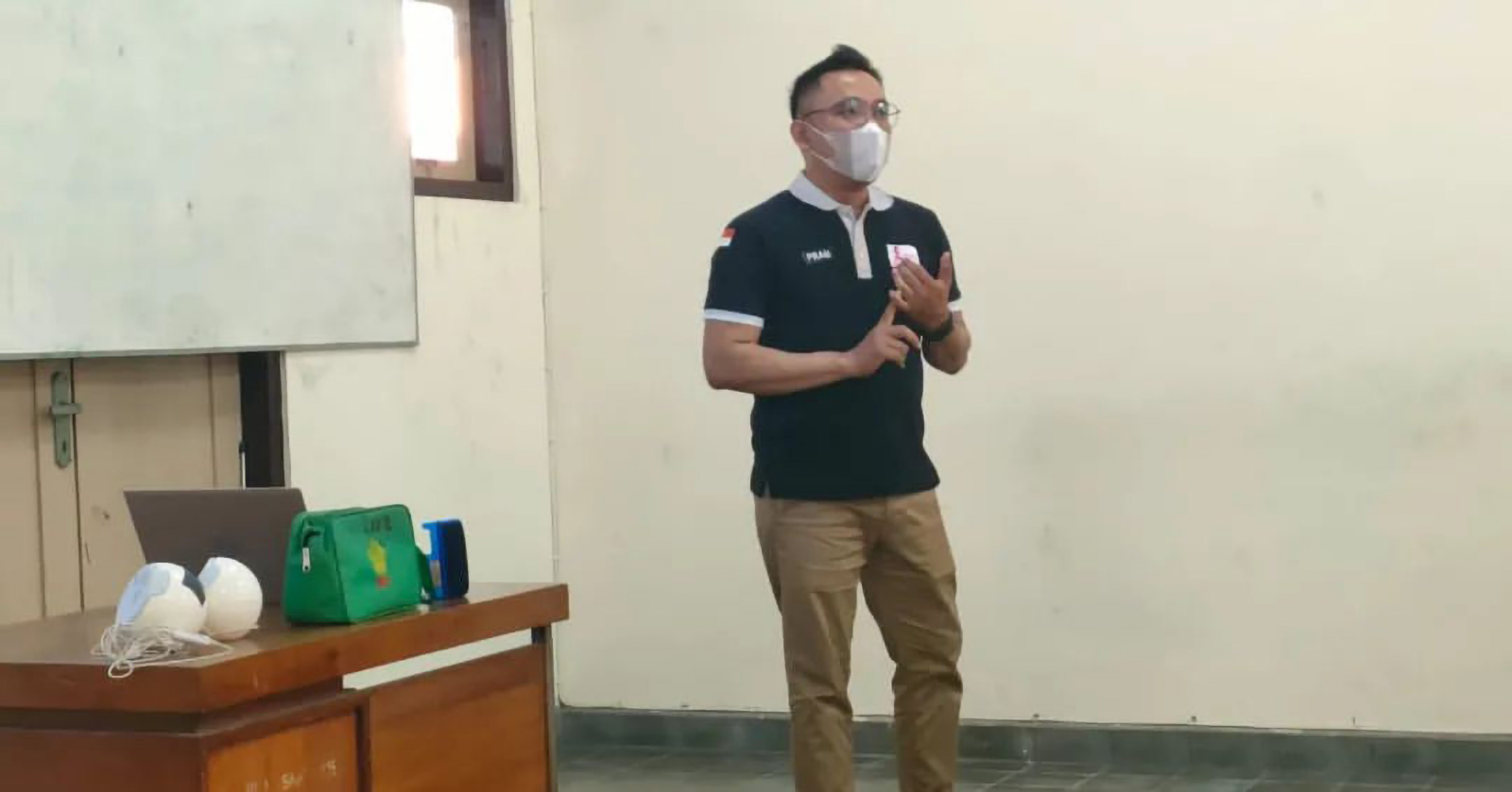 Antusiasme Mahasiswa Ketika Mengikuti Edukasi tentang HIV dan AIDS di UST