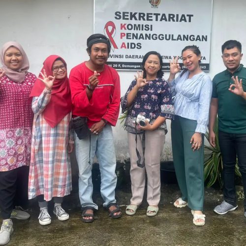 Audensi dengan Komisi Penanggulangan AIDS (KPA) DIY