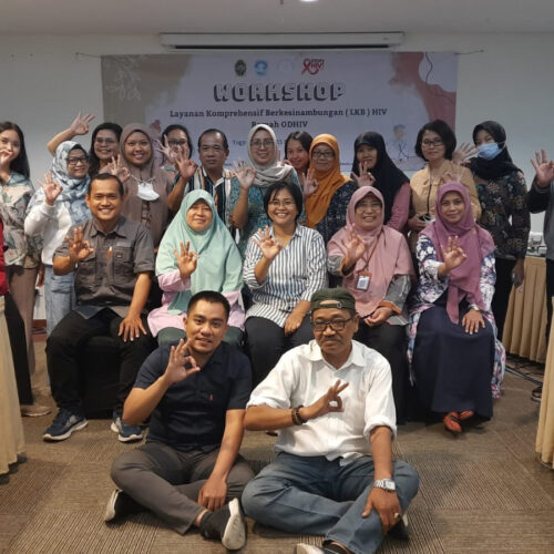 Workshop Layanan Komprehensif Berkesinambungan (LKB) HIV Ramah ODHIV