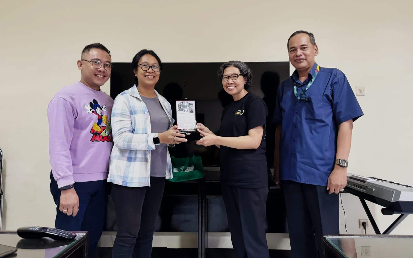 Pertemuan P3DM UKDW dengan Pita Merah Jogja dan Mitra Lainnya