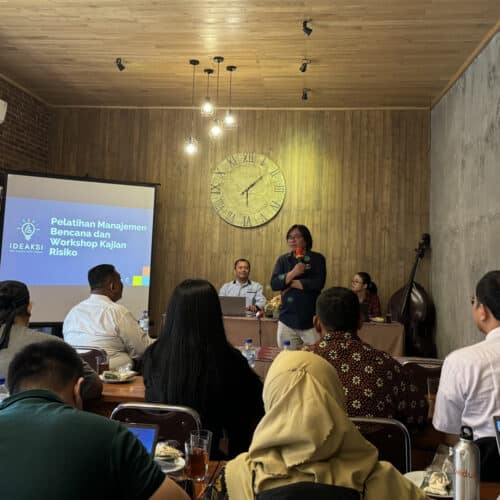 Pelatihan Manajemen Bencana dan Lokakarya Kajian Risiko Bencana yang Inklusif